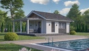 Изображение Баня из газобетона 34 м² - №0