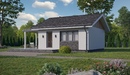 Изображение Баня из газобетона 34 м² - №2