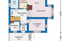 Изображение Дом 113.6 кв.м. Фото 1