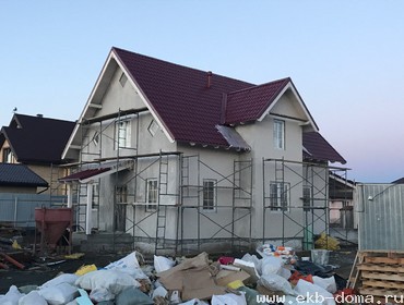Фото проекта «Строительство дома ВиллаПрованс 145м2 2016г. кп Мельница» номер 34