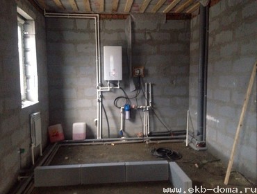 Фото проекта «Отопление, сантехника и эл-ка для дома  Семейный 140м2  п.Косулино 2014г» номер 19