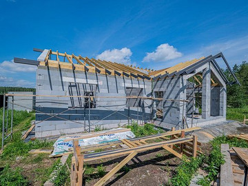 В коттеджном поселке Марьино завершаем строительство одноэтажного дома. - фото №3