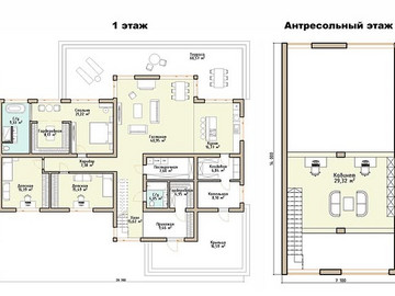 Проект просторного дома Марьино 223м² - фото №5