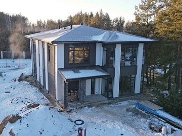 Двухэтажный дом 250 м² по индивидуальному проекту - фото №2