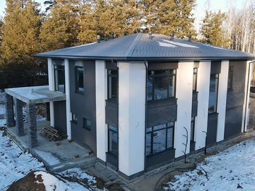 Двухэтажный дом 250 м² по индивидуальному проекту - фото №4