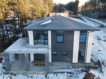 Двухэтажный дом 250 м² по индивидуальному проекту - фото №5