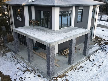 Двухэтажный дом 250 м² по индивидуальному проекту - фото №7