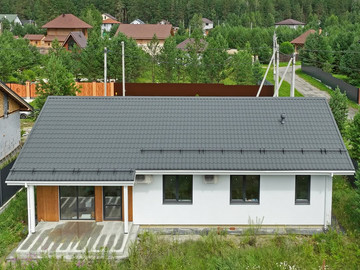 Компактный проект одноэтажного дома Хвойный 96м² - фото №2