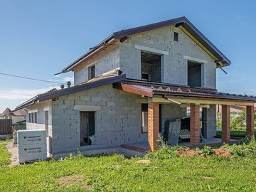 Cтроительство коробки двухэтажного дома 161м² по индивидуальному проекту - фото №4