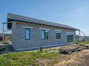 Установили окна и двери в одноэтажный дом КП Шато-2 - фото №3