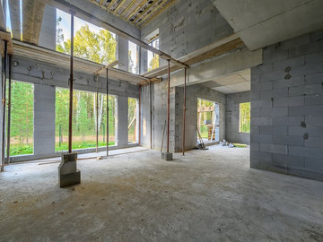 Закончили монтаж кровли двухэтажного дома 366м2 - фото №4