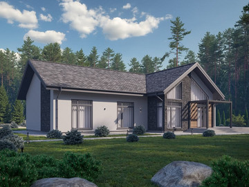 Проект дома Марьино 223м2 - фото №1