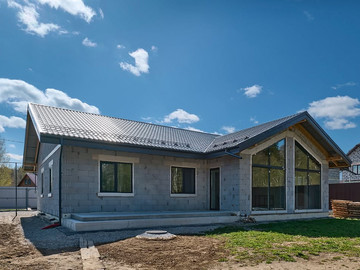 Одноэтажный дом по проекту Макси 145м2 - фото №2