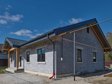 Монтируем кровлю дома по проекту Резиденция в Первоуральском ГО - фото №4