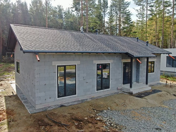 Строим дом по проекту Хвойный 115м² в КП Заповедник, парк Ласточка - фото №3