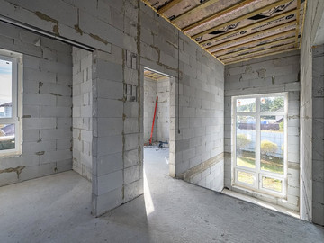 Установили окна, двери и гаражные ворота на дом по проекту Резиденция в КП Крылья - фото №4