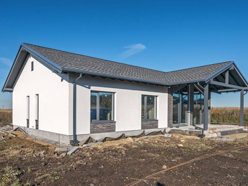 Завершили фасадные работы по дому 125м² в СНТ Новая Околица - фото №4