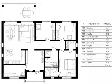 Завершили фасадные работы по дому 125м² в СНТ Новая Околица - фото №5