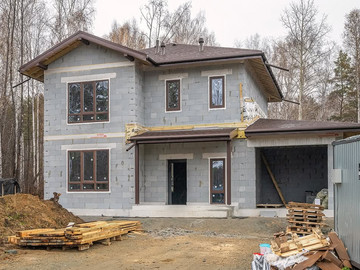 Строим двухэтажный дом 178м² с гаражом по проекту Резиденция - фото №2