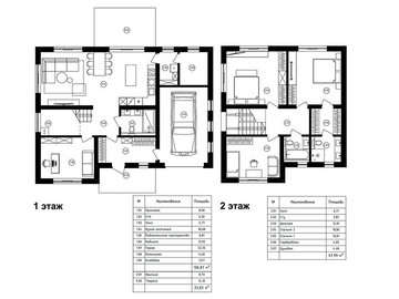 Строим двухэтажный дом 178м² с гаражом по проекту Резиденция - фото №9