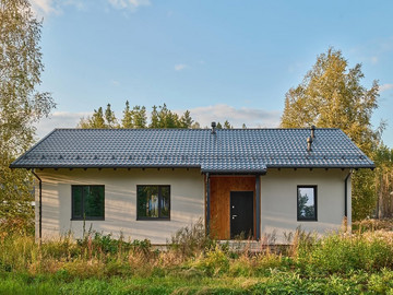 Одноэтажный дом по индивидуальному проекту в КП Заповедник - фото №2