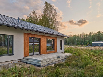 Одноэтажный дом по индивидуальному проекту в КП Заповедник - фото №3