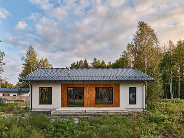 Одноэтажный дом по индивидуальному проекту в КП Заповедник - фото №7