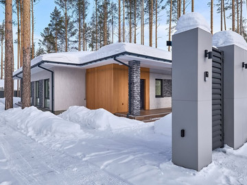 Одноэтажный дом 130м² в КП Заповедник, парк Косуля. - фото №4