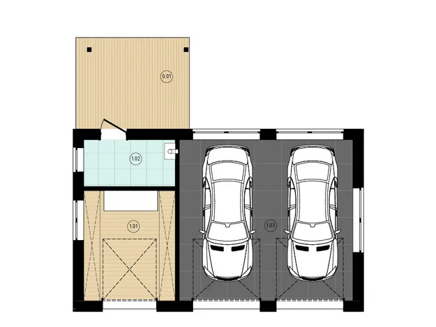 Изображение Гараж 59 м2 Фото 1
