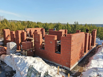 Продолжение строительство дома 197м² для Open Village Ural 2026 - фото №10