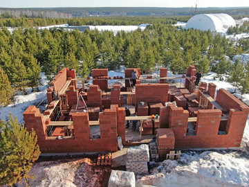 Продолжение строительство дома 197м² для Open Village Ural 2026 - фото №9