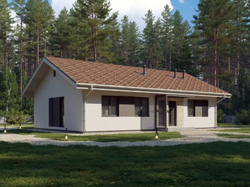 Сколько стоит дом по проекту Хвойный 105м² летом 2026 - фото №2