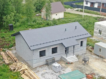 Одноэтажный дом 101,8м² КП Новое Залесье